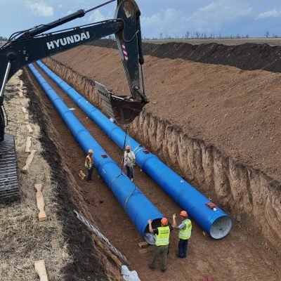 sewage pipeline